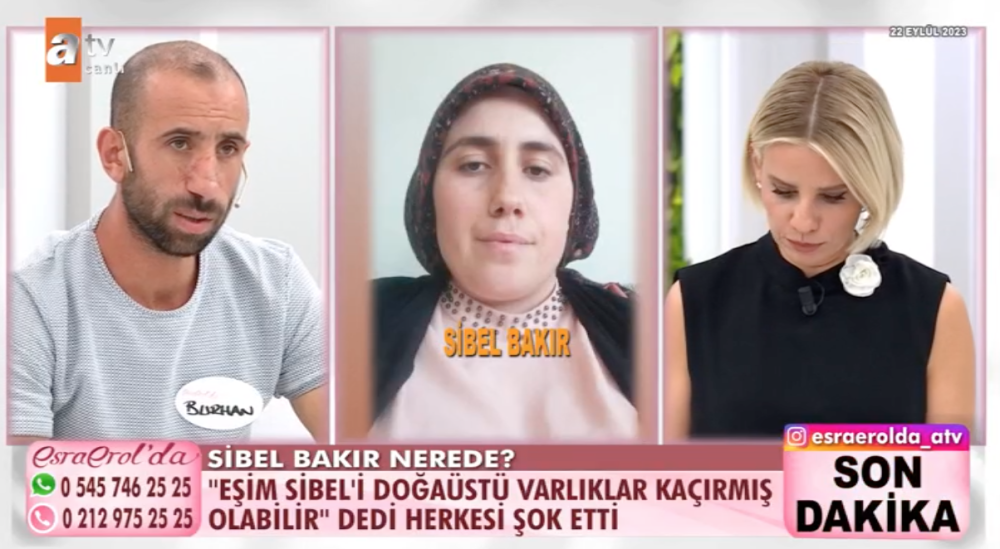 esra erol da sibel bakir kimdir burhan bakir kimdir sibel bakir olayi nedir